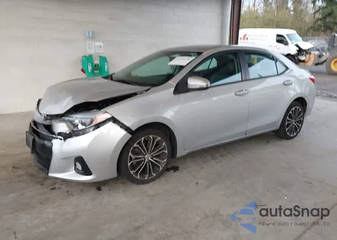 2016 Toyota Corolla S Plus from USA, damaged, VIN 2T1BURHE8GC654987